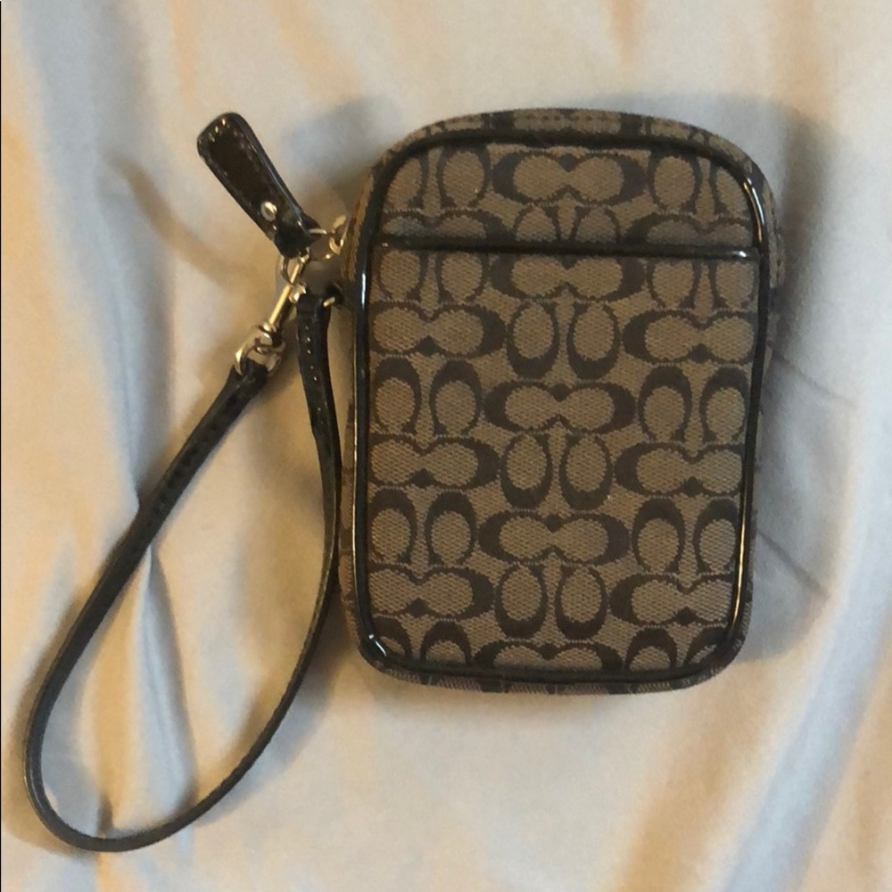 Coach Camera Wristlet